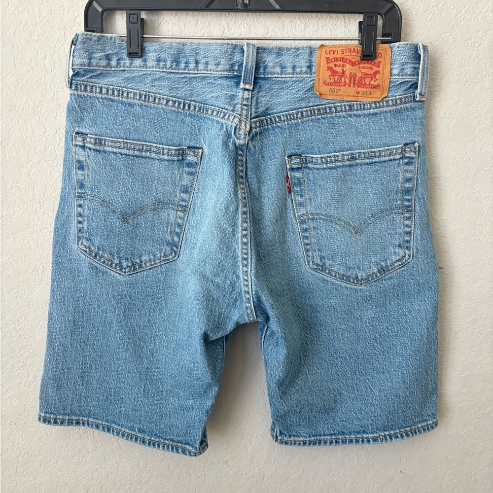 Levi’s Shorts 9” inseam Light Blue Size 30 - Picture 6 of 8